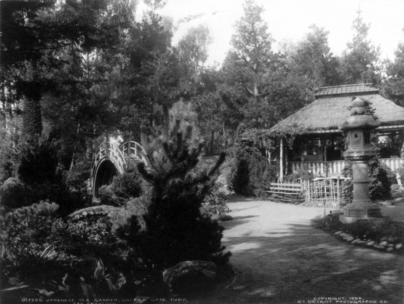 Japanese Tea Garden as seen in 1904