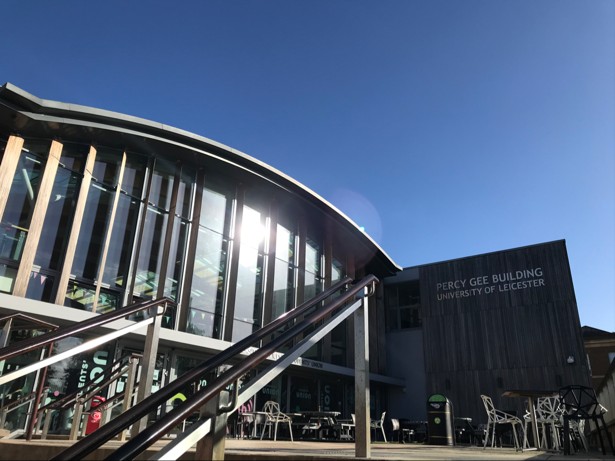 The Exterior of the Percy Gee Building, as it was in 2020