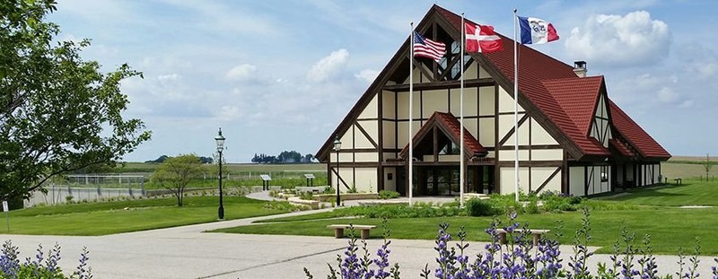 The Museum of Danish America opened in 1994 and is located on the 30-acre Jens Jensen Prairie Landscape Park. Image obtained from the Museum of Danish America. 