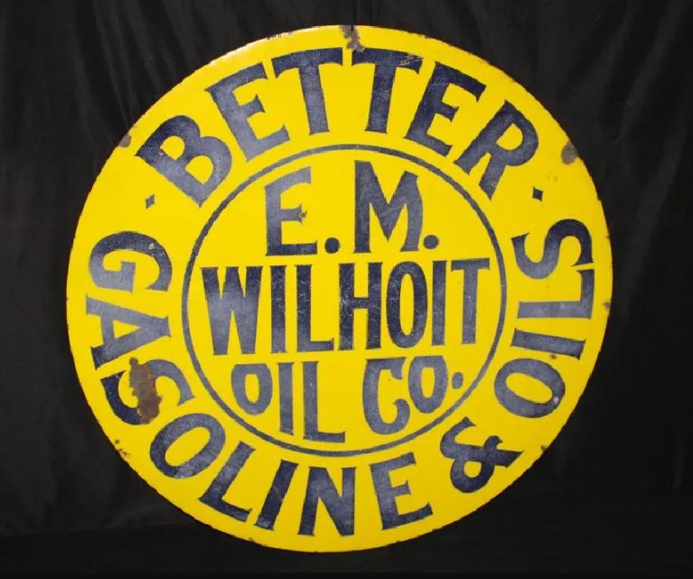 Wilhoit Oil Company sign