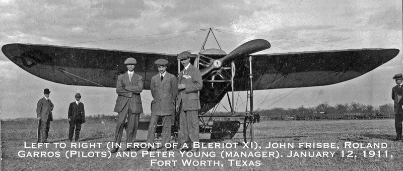 First Powered Flight in Fort Worth, January 12, 1911.