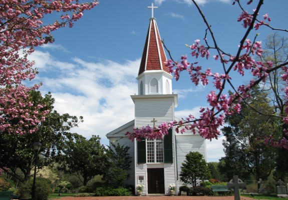 This historic church was dedicated in 1860 and continues to hold daily mass