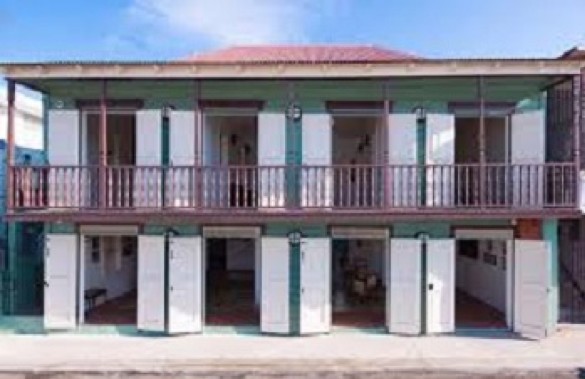 An outside view of Cayey's Historical House of Music