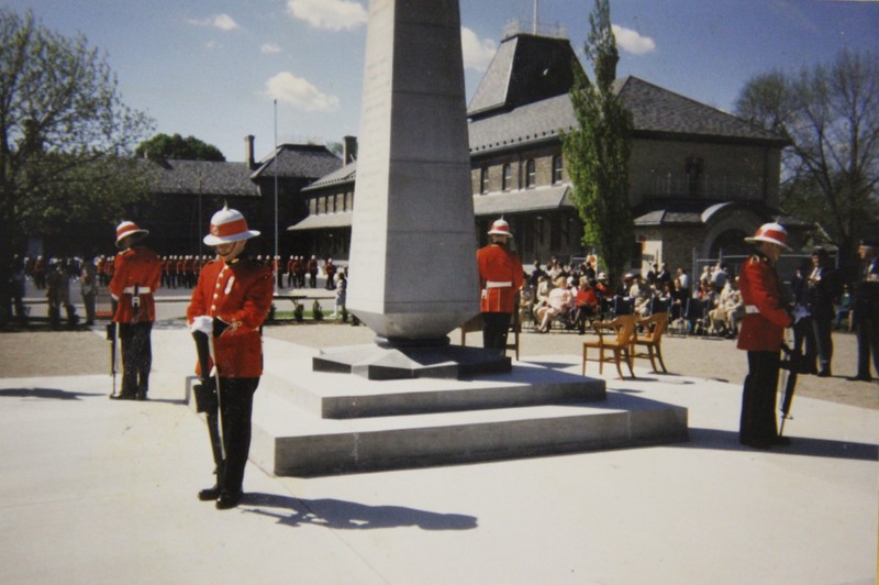 Rededication of the Cenotaph at The RCR Museum, 21 May 1995