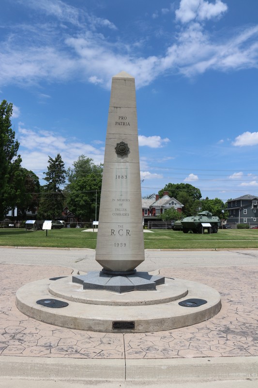 Regimental Memorial (Cenotaph) at The RCR Museum