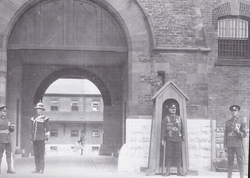 The Foyer was once an open archway