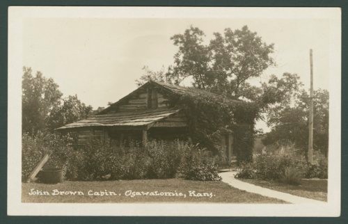 Cabin owned by John Brown's relatives, where he lived when he moved to Kansas Territory and organized his campaigns. The cabin is now located in the John Brown Memorial Park in Osawatomie.