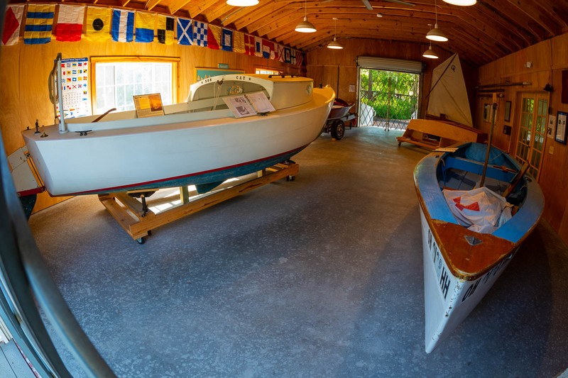 Inside the McKay Creek Boatshop