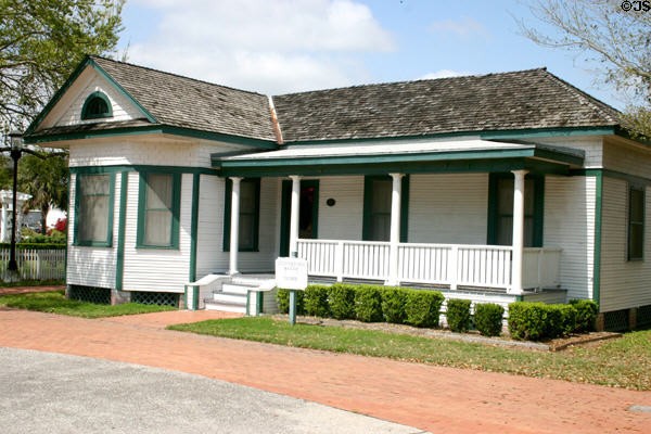 The Littles-Martin House in Heritage Park, home to exhibits of Black history and the Corpus Christi NAACP headquarters.