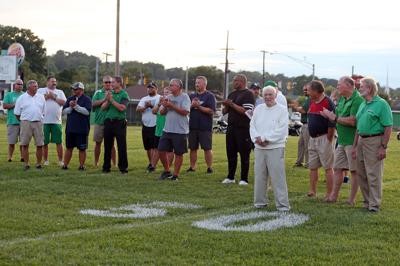 Community Members Honor Coach Ward at the Field's Reopening