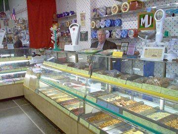 Interior of The Peanut Shoppe