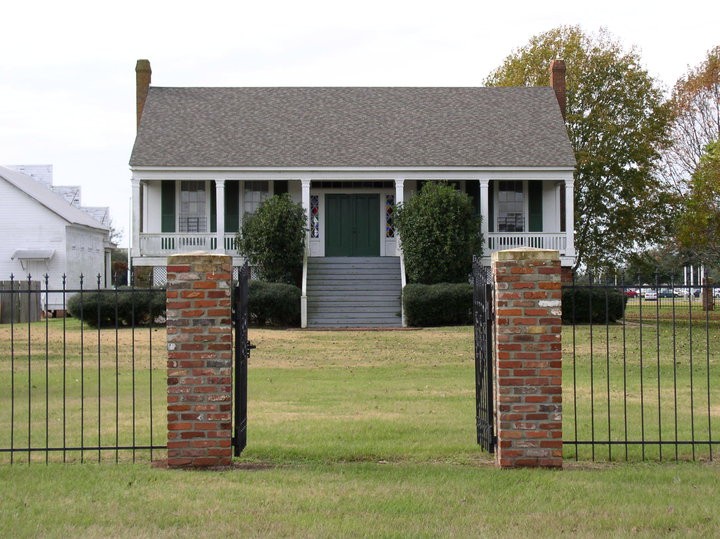 The Caspiana House is one of the seven historic buildings at the Center.