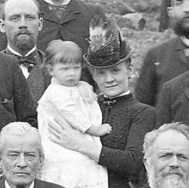 Wife & Child of Ledger editor, J.A. Comerford