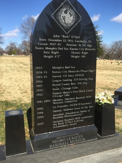 John Jordan Buck O'Neil Historical Marker