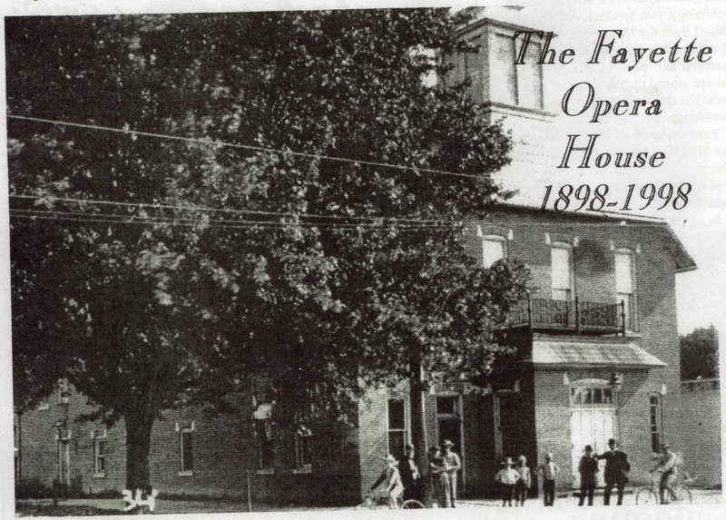 Exterior of Fayette Opera House (Mitton, 31) 