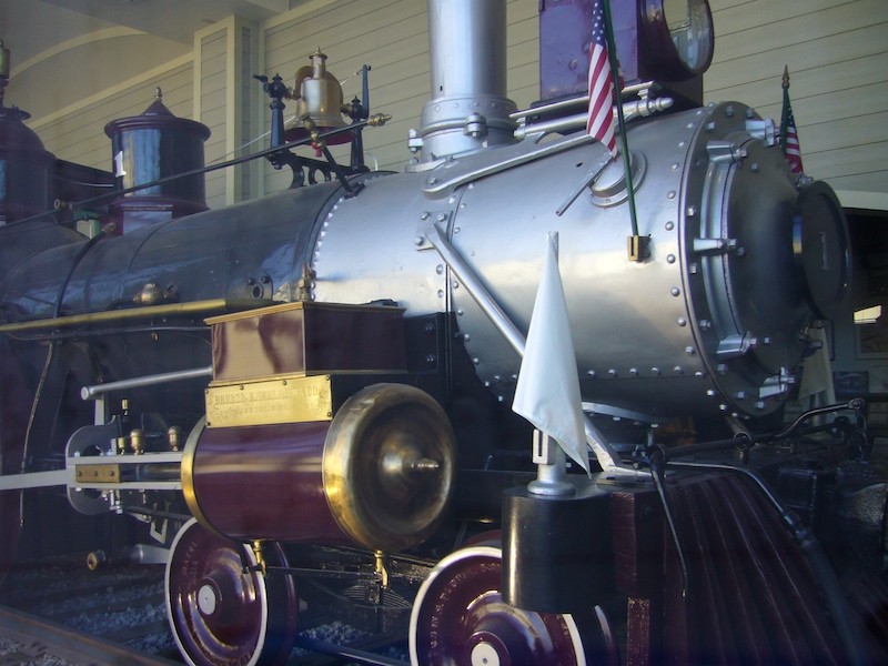 Built in 1857, Locomotive No. 1 is one of the few remaining of its kind.