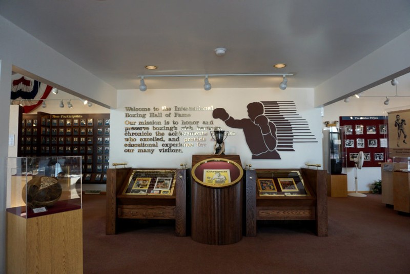 Entrance of the IBHOF  