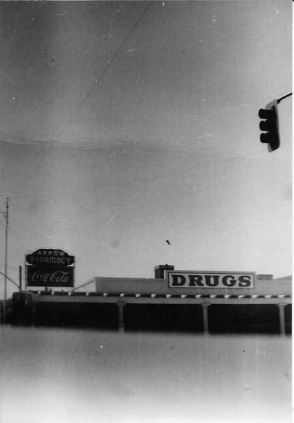 Arrow Pharmacy Signs, 1957