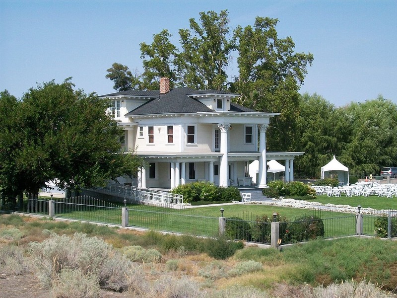 The James Moore Mansion was built in 1908. It is a fine example of Beaux Arts architecture and an important landmark in Pasco.