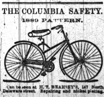 This is the "Columbia Safety Bicycle" that Henry T. Hearsey created.