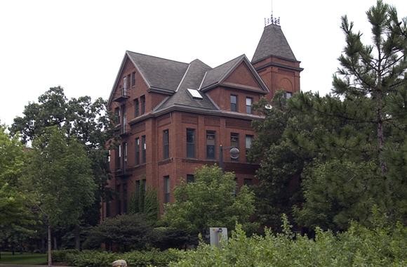 Eddy Hall, built in 1886, is the oldest surviving building on the University of Minnesota campus