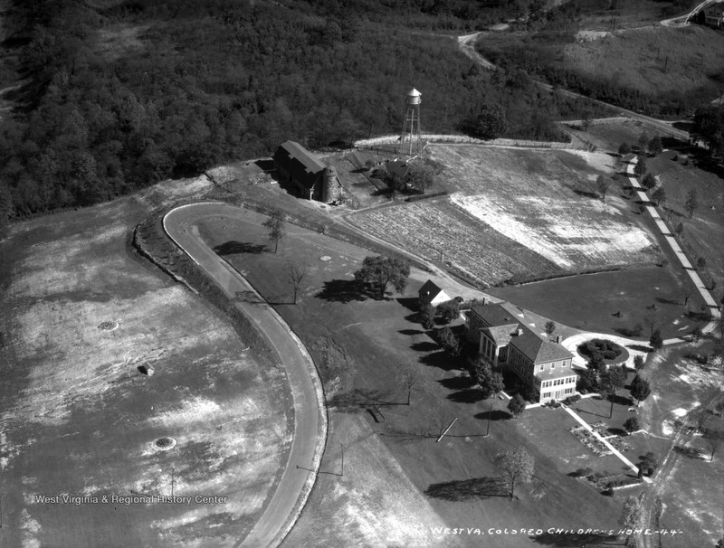 Aerial View of West Virginia Colored Children's Home