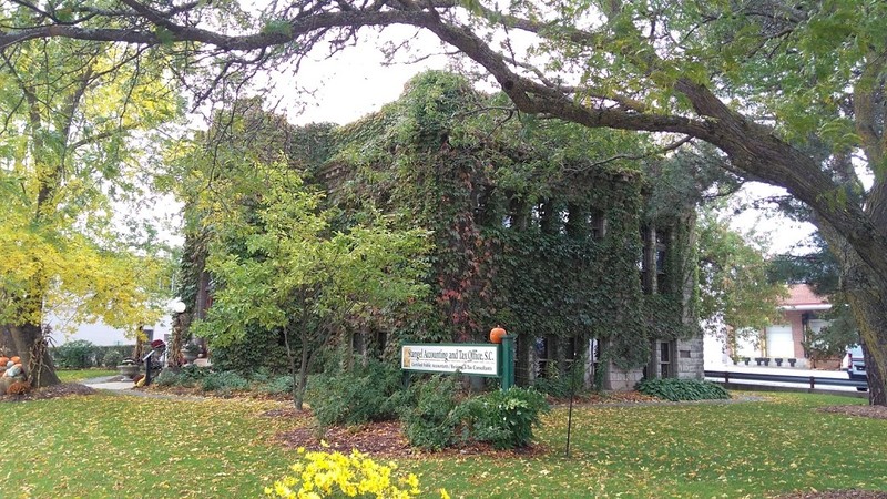 The Carnegie Free Library building is home to Stangel Accounting and Tax Offices, S.C.