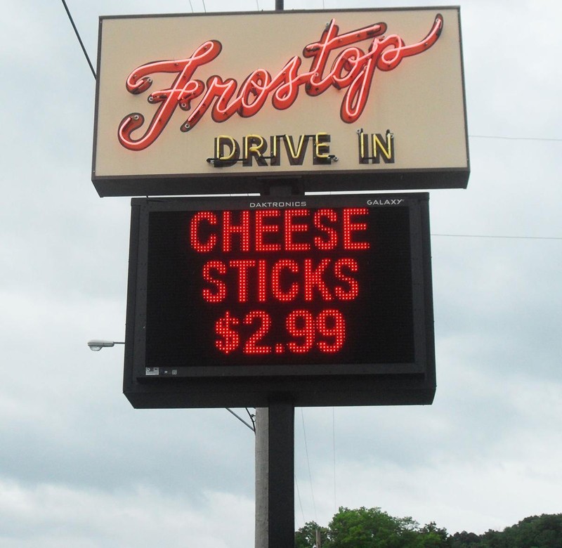 The Frostop sign today