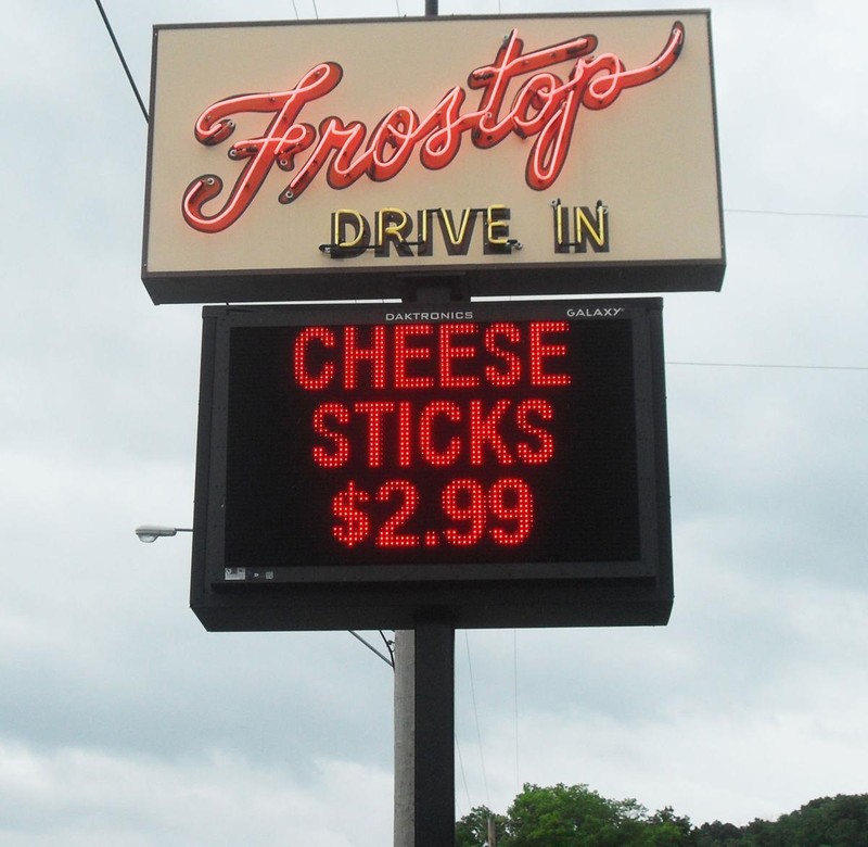 The Frostop sign today