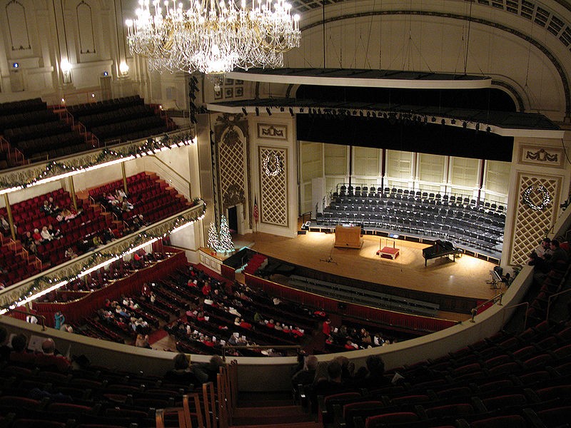 Auditorium in Music Hall