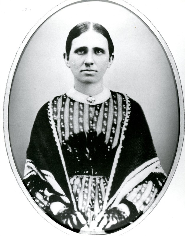 Margaret Ann Campbell McMullen, circa 1860. 