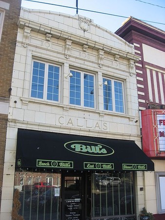 Front of Bill's Restaurant in the Callas building at 420 Frederica. Taken 2013