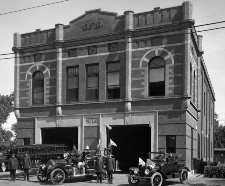 Historic photo of Omaha Fire Department Station #14