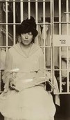 Lucy Burns at Occoquan Workhouse, 1917
