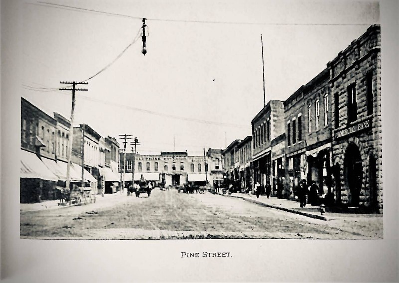 Pine Street in 1907