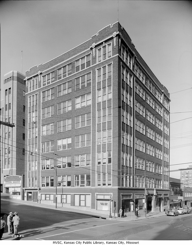 1950 image of the Graphic Arts Building