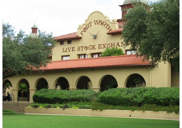 The Livestock Exchange Building was built in 1902, along with many other stockyard buildings. 