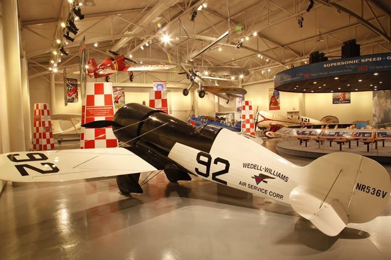 State-of-the-art displays include numerous aircraft, such as the famous Miss Patterson #44 and the Gilmore #121. Also on display are Wedell-Williams’ 1930s air racing trophies and memorabilia. Credit: Wedell-Williams Aviation & Cypress Sawmill Museum