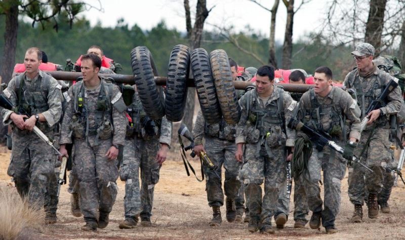 SFAS Team Week, where individuals are graded on there ability to work as a team.