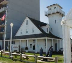 Front view of the Old Coast Guard Station