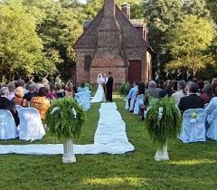 Wedding that was going on at the House.