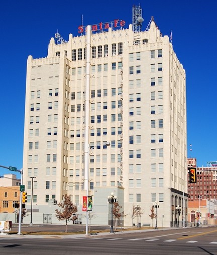 The Santa Fe Building was built in 1930 and was the city's tallest building for many decades.