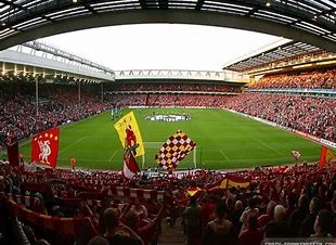 Anfield Stadium during a Liverpool match