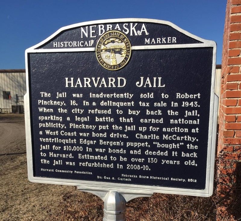 Harvard Jail Historical Marker