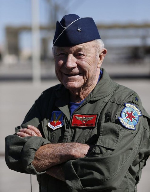 Chuck Yeager 65 Years after his first flight