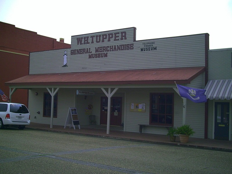 Visitors to the museum are surrounded by sights, sounds and ambiance of the original general store, operated in rural Jeff Davis Parish from 1910-1949.