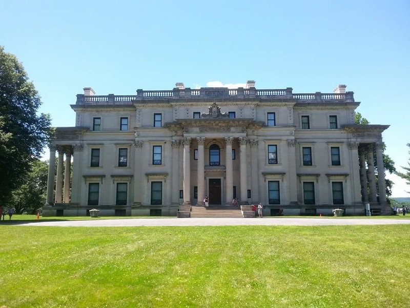 The Vanderbilt Mansion in Hyde Park 