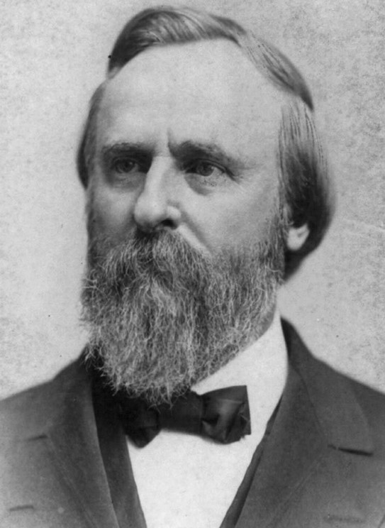 Rutherford B. Hayes, the 19th President of the United States, led the 23rd Ohio Volunteer Infantry while they were stationed here.