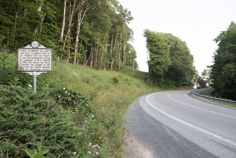 Road View of Lee HQ Marker