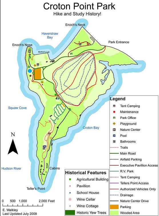 The large blue dot near top left indicates the location of the Jack Peterson Memorial.